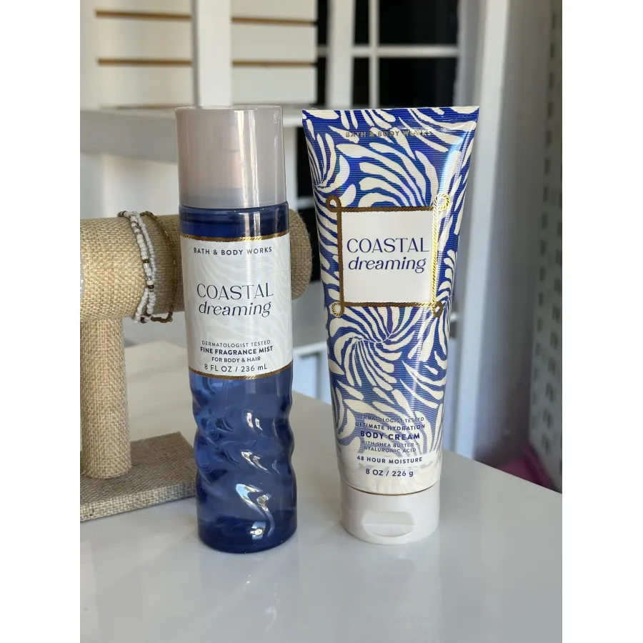 Dúo perfume y crema coastal dreaming