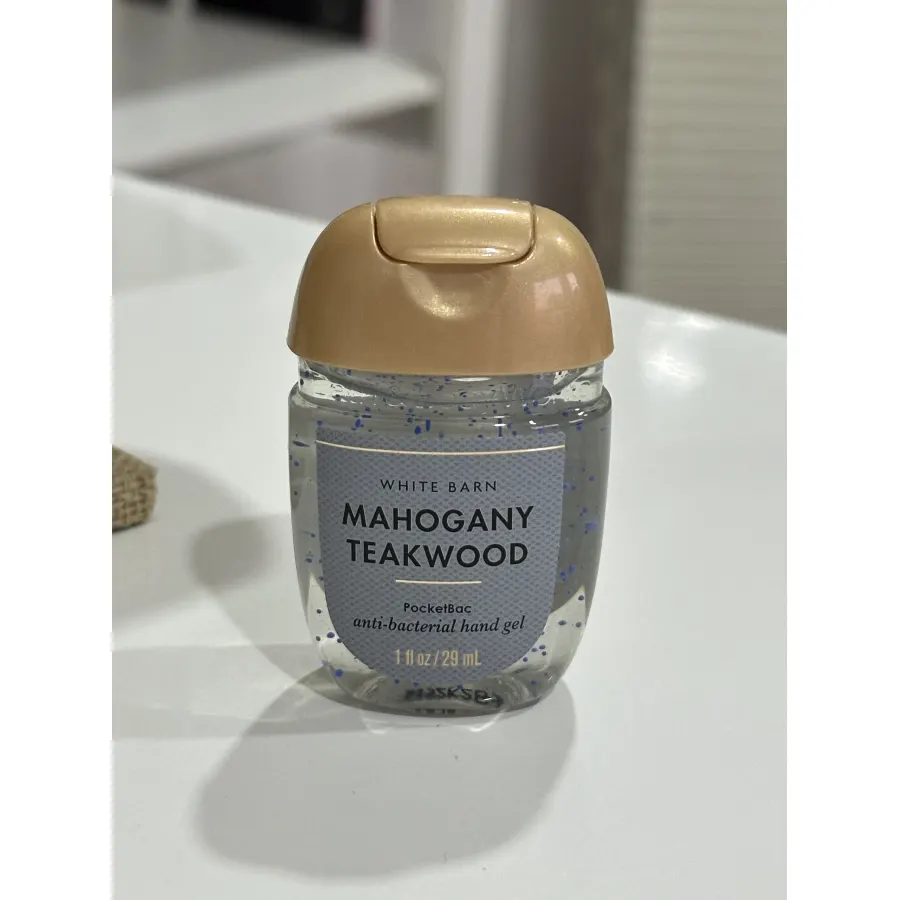 Gel antibacterial mahogany teakwood
