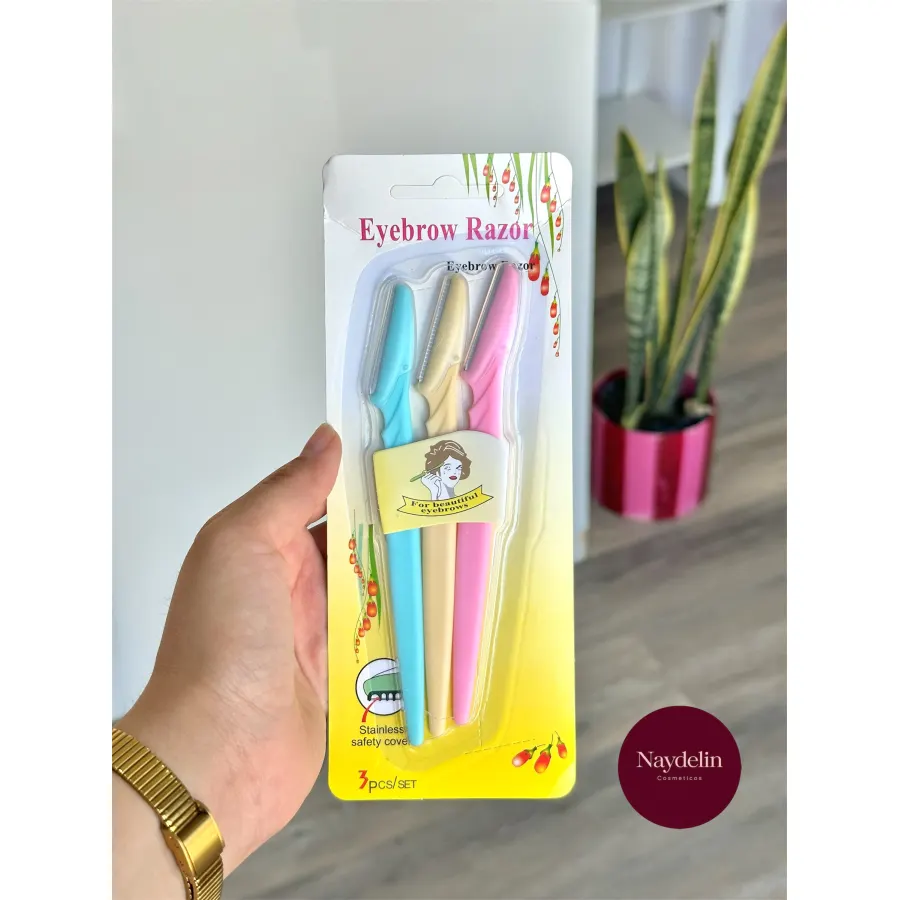 Eyebrow  Razor perfiladores pcs