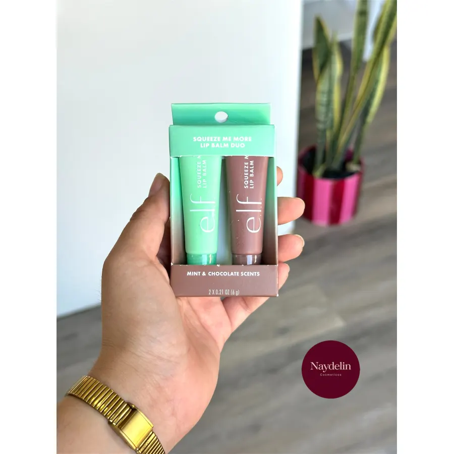 Lip balm dúo mint y chocolate