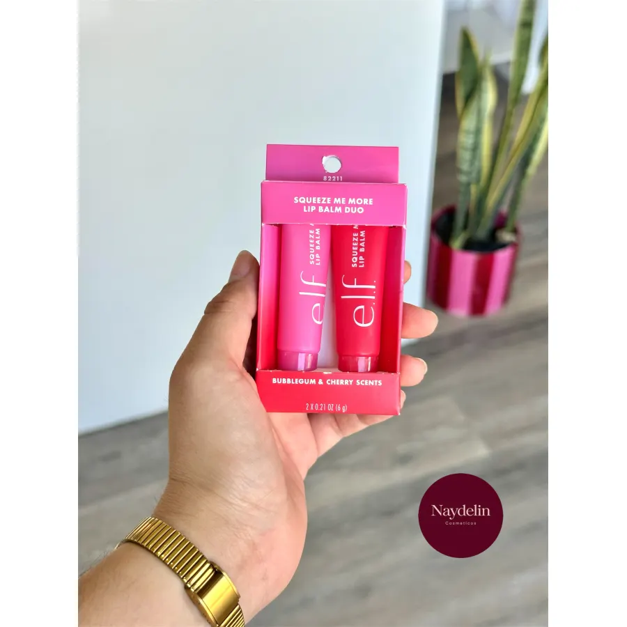 Lip balm dúo bubblegum y cherry