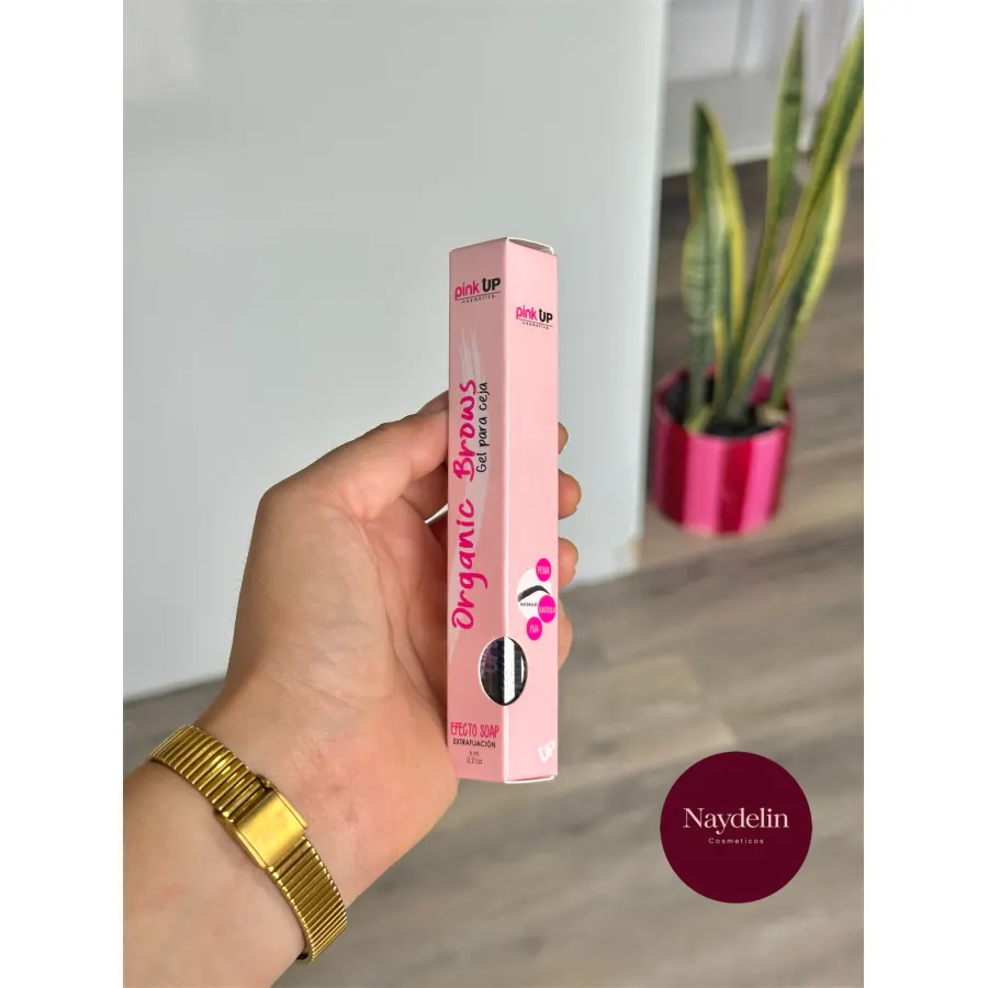 Organic brows gel para cejas pinkup
