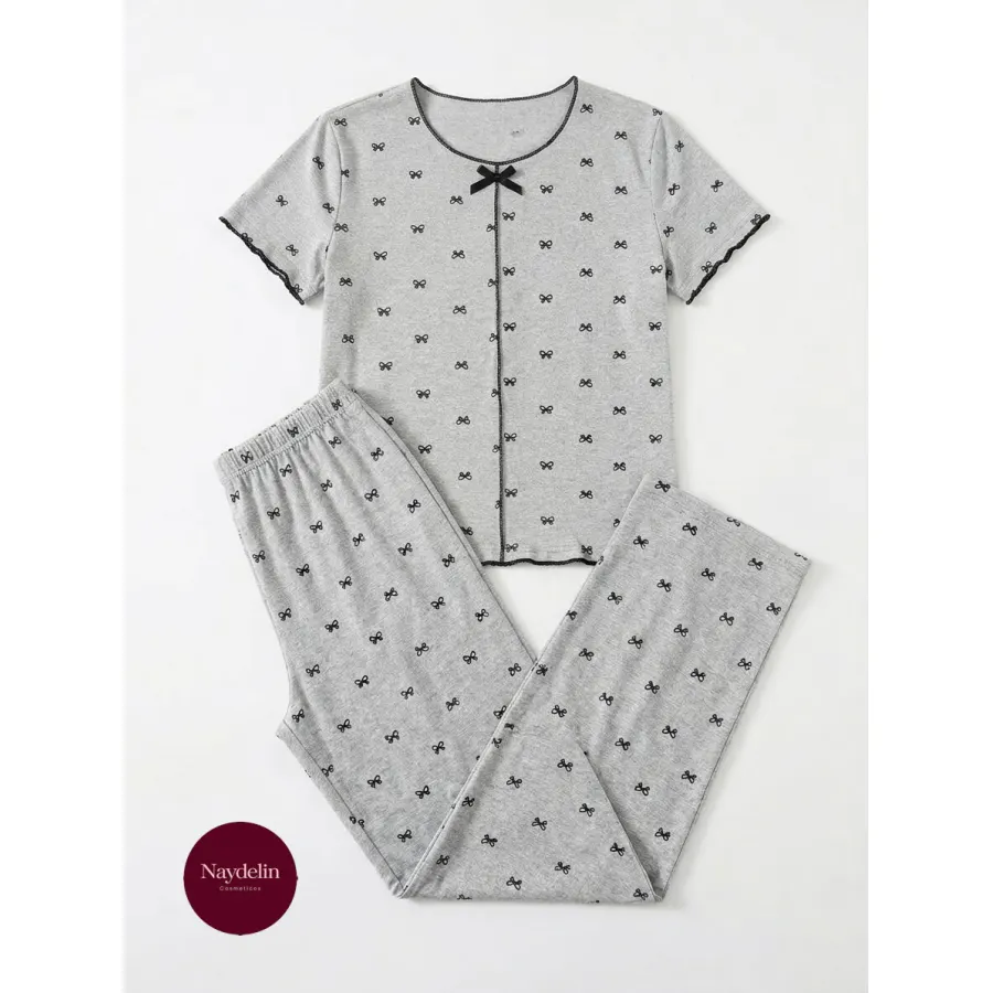 Pijamada color gris talla M
